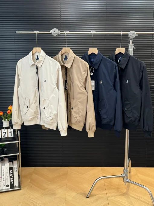 Luxus Ralph Lauren Mantel Khaki Klassischer Stil
