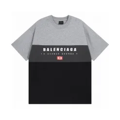 Premium Balenciaga Kurzarm Logo Luxus