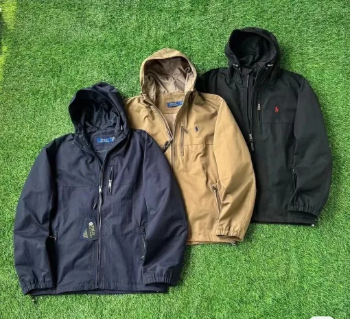 Hochwertige Ralph Lauren Jacken im schwarzen Stil