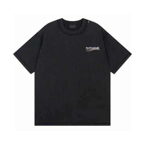 Hochwertige Balenciaga Kurzarm Baumwolle Klassischer Luxus