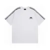Premium Balenciaga Kurzarm Baumwolle Stickerei Luxus