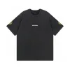 Premium Balenciaga Kurzarm-Baumwoll-Logo-Kollektion