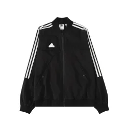 Bestseller Adidas Mantel Schwarz Streifen Stil