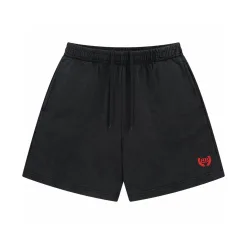 Hochwertige Balenciaga Shorts im gewaschenen Baumwollstil