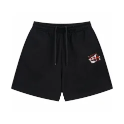Hochwertige Balenciaga-Shorts aus Baumwolle mit Logo-Kollektion