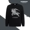 Luxus-Sweatshirts von Burberry aus schwarzer Baumwolle im klassischen Stil