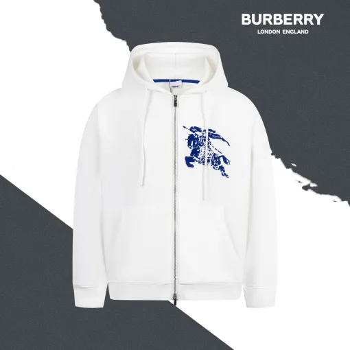 Premium Burberry Mantel Schwarz Baumwolle Luxus