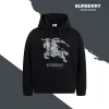 Luxus-Sweatshirts von Burberry in Schwarz aus Baumwolle – klassischer Luxus
