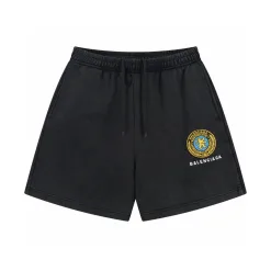 Luxuriöse Balenciaga Shorts aus gewaschener Baumwolle