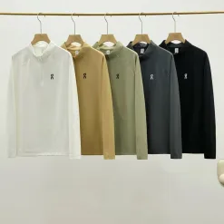 Premium Descente Langarm Schwarz Casual Style