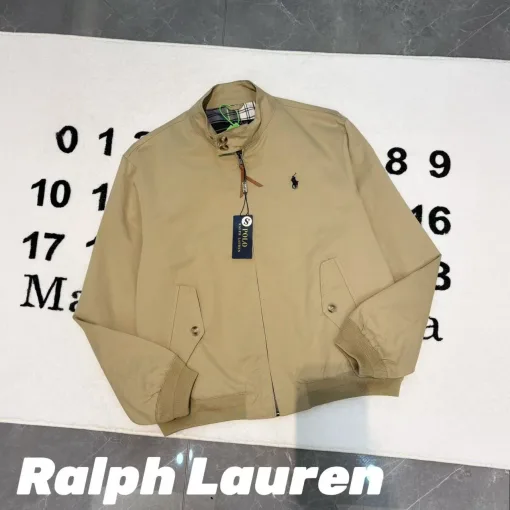 Bestseller Ralph Lauren Mantel Marineblau Baumwolle Vintage Stil