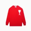 Bestseller Ami Pullover Rot Klassisch Luxus