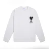 Luxus-Sweatshirts von Ami aus weißer Baumwolle, klassische Kollektion