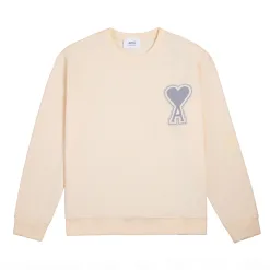 Premium Qualität Ami Sweatshirts Baumwolle Klassischer Stil