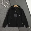 Premium Qualität Prada Mäntel Schwarz Nylon Klassischer Luxus