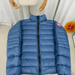 Hochwertige Canada Goose Jacke Weiß Fleece Luxus