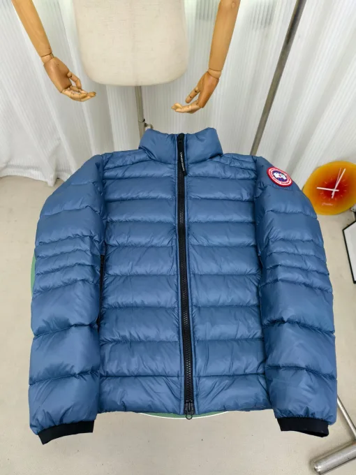 Hochwertige Canada Goose Jacke Weiß Fleece Luxus