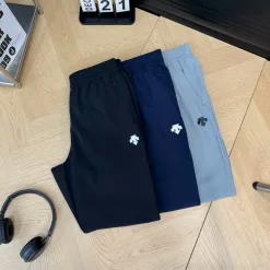 Hochwertige Descente-Hose, schwarze Logo-Kollektion