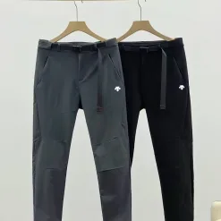 Hochwertige Descente-Hose in Schwarz, lässiger Stil