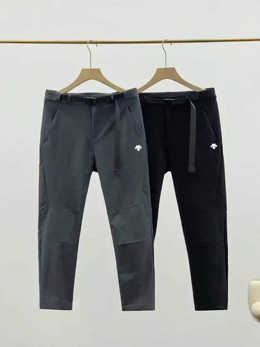 Hochwertige Descente-Hose in Schwarz, lässiger Stil