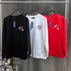 Bestseller Fila Sweatshirts Rote Baumwolle Logo Kollektion