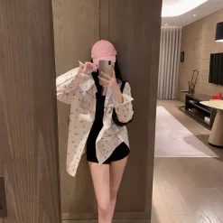 Bestseller Miu Miu T-Shirt Baumwolle Gestreift Luxus