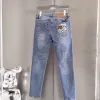 Hochwertige Loewe Jeans im Denim-Waschungsstil