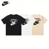 Hochwertiges Nike T-Shirt Schwarz Baumwolle Logo Luxus