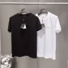 Hochwertiges Fendi T-Shirt aus schwarzer Baumwolle im Stickerei-Stil