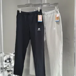 Luxus Mammut Hose Schwarz Strick Casual Style