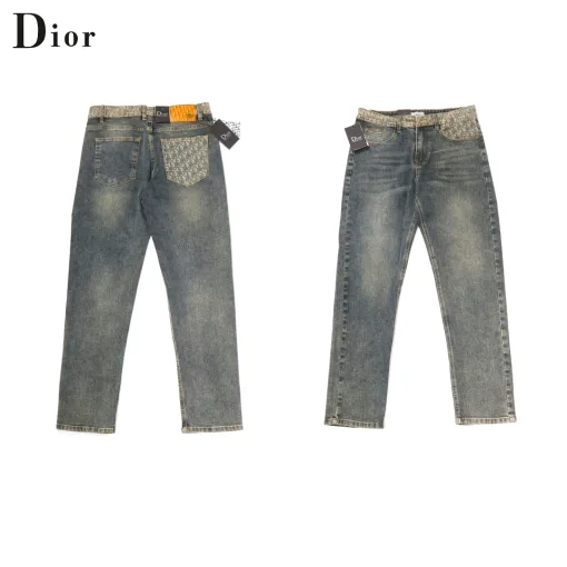 Hochwertige Dior Jeans Denim Washed Kollektion