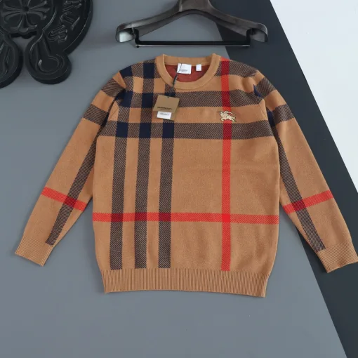 Bestseller Burberry Jacken Khaki Strick Klassischer Stil