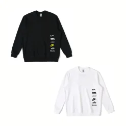 Meistverkaufte Nike Sweatshirts aus schwarzer Baumwolle im Logo-Stil