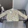 Meistverkaufte Chrome Hearts Jacken im Denim-Print-Stil