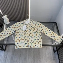 Meistverkaufte Chrome Hearts Jacken im Denim-Print-Stil