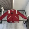Luxus Yves Saint Laurent Mantel Burgunder Stil