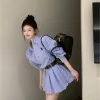 Premium Qualität Ralph Lauren Hemd Blau Bestickt Luxus