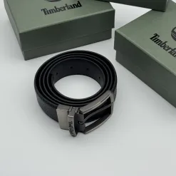 Hochwertiger Timberland Gürtel aus Leder für die Freizeitkollektion