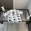 Bestseller Burberry Kurzarm Print Luxus
