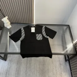 Hochwertige Dior Kurzarm-Monogramm-Kollektion