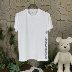 Premium Burberry Kurzarm-Kollektion aus Baumwolle mit Print