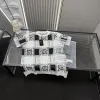 Hochwertiger Givenchy Kurzarm Strick Plaid Luxus