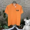 Luxus Burberry Kurzarm Orange Baumwolle Solid Luxus