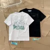 Meistverkaufte Off-White Kurzarm Weiß Baumwolle Gewaschen Luxus