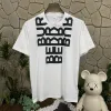 Bestseller Burberry Kurzarm Weiß Baumwolle Logo Luxus