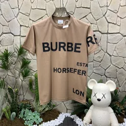 Premium Burberry Kurzarm Baumwolle Casual Luxury