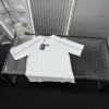 Bestseller Prada Kurzarm Weiß Baumwolle Logo Luxus