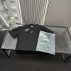 Bestseller Prada Kurzarm Schwarz Baumwolle Logo Style