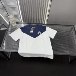 Luxus Chrome Hearts Kurzarm Weiß Bestickt Luxus