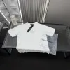 Premium Qualität Armani Kurzarm Weiß Logo Luxus